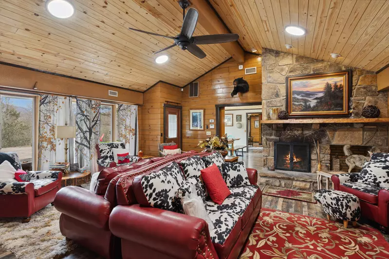 Great room — alternate angle